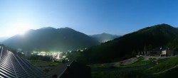 Archiv Foto Webcam Saalbach - Blick von der Maisalm 23:00