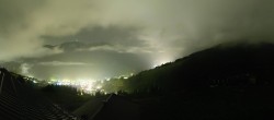 Archiv Foto Webcam Saalbach - Blick von der Maisalm 23:00