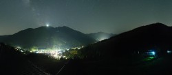 Archiv Foto Webcam Saalbach - Blick von der Maisalm 23:00