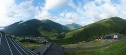 Archiv Foto Webcam Saalbach - Blick von der Maisalm 07:00