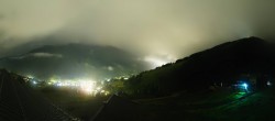 Archiv Foto Webcam Saalbach - Blick von der Maisalm 23:00