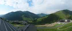Archiv Foto Webcam Saalbach - Blick von der Maisalm 07:00