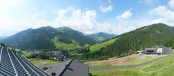 Archiv Foto Webcam Saalbach - Blick von der Maisalm 09:00