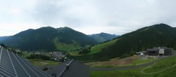 Archiv Foto Webcam Saalbach - Blick von der Maisalm 09:00