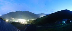 Archiv Foto Webcam Saalbach - Blick von der Maisalm 21:00