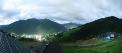 Archiv Foto Webcam Saalbach - Blick von der Maisalm 01:00