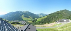 Archived image Webcam Saalbach - View from the Maisalm 09:00