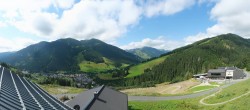 Archiv Foto Webcam Saalbach - Blick von der Maisalm 09:00
