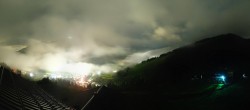 Archived image Webcam Saalbach - View from the Maisalm 23:00