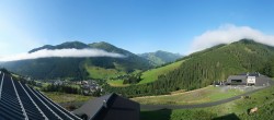 Archiv Foto Webcam Saalbach - Blick von der Maisalm 07:00