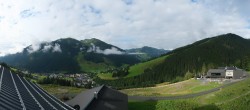 Archiv Foto Webcam Saalbach - Blick von der Maisalm 07:00