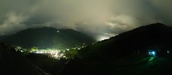 Archiv Foto Webcam Saalbach - Blick von der Maisalm 23:00