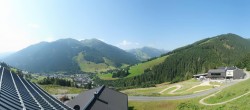 Archiv Foto Webcam Saalbach - Blick von der Maisalm 09:00