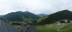Archived image Webcam Saalbach - View from the Maisalm 09:00