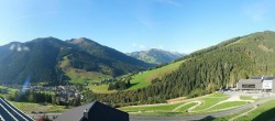 Archiv Foto Webcam Saalbach - Blick von der Maisalm 08:00