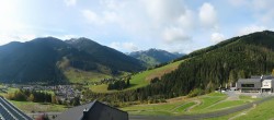 Archiv Foto Webcam Saalbach - Blick von der Maisalm 09:00