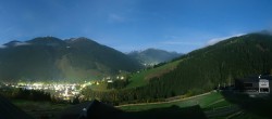 Archiv Foto Webcam Saalbach - Blick von der Maisalm 21:00