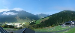 Archiv Foto Webcam Saalbach - Blick von der Maisalm 01:00
