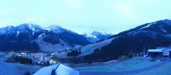 Archiv Foto Webcam Saalbach - Blick von der Maisalm 06:00