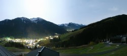 Archived image Webcam Saalbach - View from the Maisalm 19:00