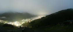 Archived image Webcam Saalbach - View from the Maisalm 23:00