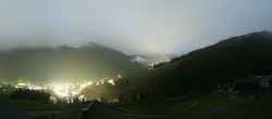Archived image Webcam Saalbach - View from the Maisalm 01:00