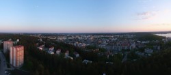 Archiv Foto Webcam Lahti - Mustankallion Wasserturm 20:00