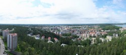 Archiv Foto Webcam Lahti - Mustankallion Wasserturm 10:00