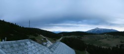 Archiv Foto Webcam Raxalpe - Schutzhütte Ottohaus 23:00