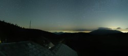 Archiv Foto Webcam Raxalpe - Schutzhütte Ottohaus 23:00