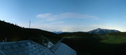 Archiv Foto Webcam Raxalpe - Schutzhütte Ottohaus 23:00