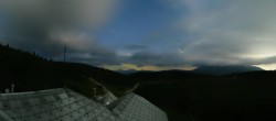 Archiv Foto Webcam Raxalpe - Schutzhütte Ottohaus 23:00