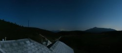 Archiv Foto Webcam Raxalpe - Schutzhütte Ottohaus 23:00