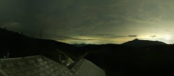 Archiv Foto Webcam Raxalpe - Schutzhütte Ottohaus 23:00