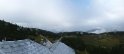 Archiv Foto Webcam Raxalpe - Schutzhütte Ottohaus 08:00