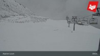 Archiv Foto Webcam Axamer Lizum - Karleitenlift Bergstation 08:00