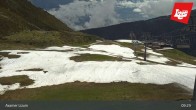 Archiv Foto Webcam Axamer Lizum - Karleitenlift Bergstation 08:00