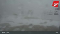 Archiv Foto Webcam Axamer Lizum - Karleitenlift Bergstation 14:00
