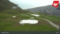 Archiv Foto Webcam Axamer Lizum - Karleitenlift Bergstation 14:00