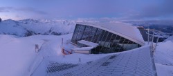 Archived image Webcam Axamer Lizum: Top station Olympia funicular 06:00