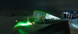 Archived image Webcam Axamer Lizum: Top station Olympia funicular 23:00