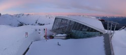 Archiv Foto Webcam Axamer Lizum: Bergstation Olympiabahn 06:00