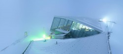 Archiv Foto Webcam Axamer Lizum: Bergstation Olympiabahn 23:00