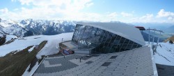 Archiv Foto Webcam Axamer Lizum: Bergstation Olympiabahn 15:00