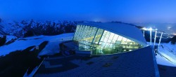 Archiv Foto Webcam Axamer Lizum: Bergstation Olympiabahn 03:00