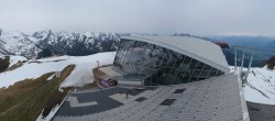 Archiv Foto Webcam Axamer Lizum: Bergstation Olympiabahn 07:00