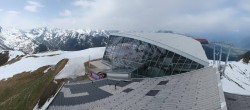 Archiv Foto Webcam Axamer Lizum: Bergstation Olympiabahn 11:00