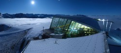 Archiv Foto Webcam Axamer Lizum: Bergstation Olympiabahn 01:00