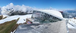 Archiv Foto Webcam Axamer Lizum: Bergstation Olympiabahn 09:00