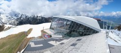 Archiv Foto Webcam Axamer Lizum: Bergstation Olympiabahn 11:00